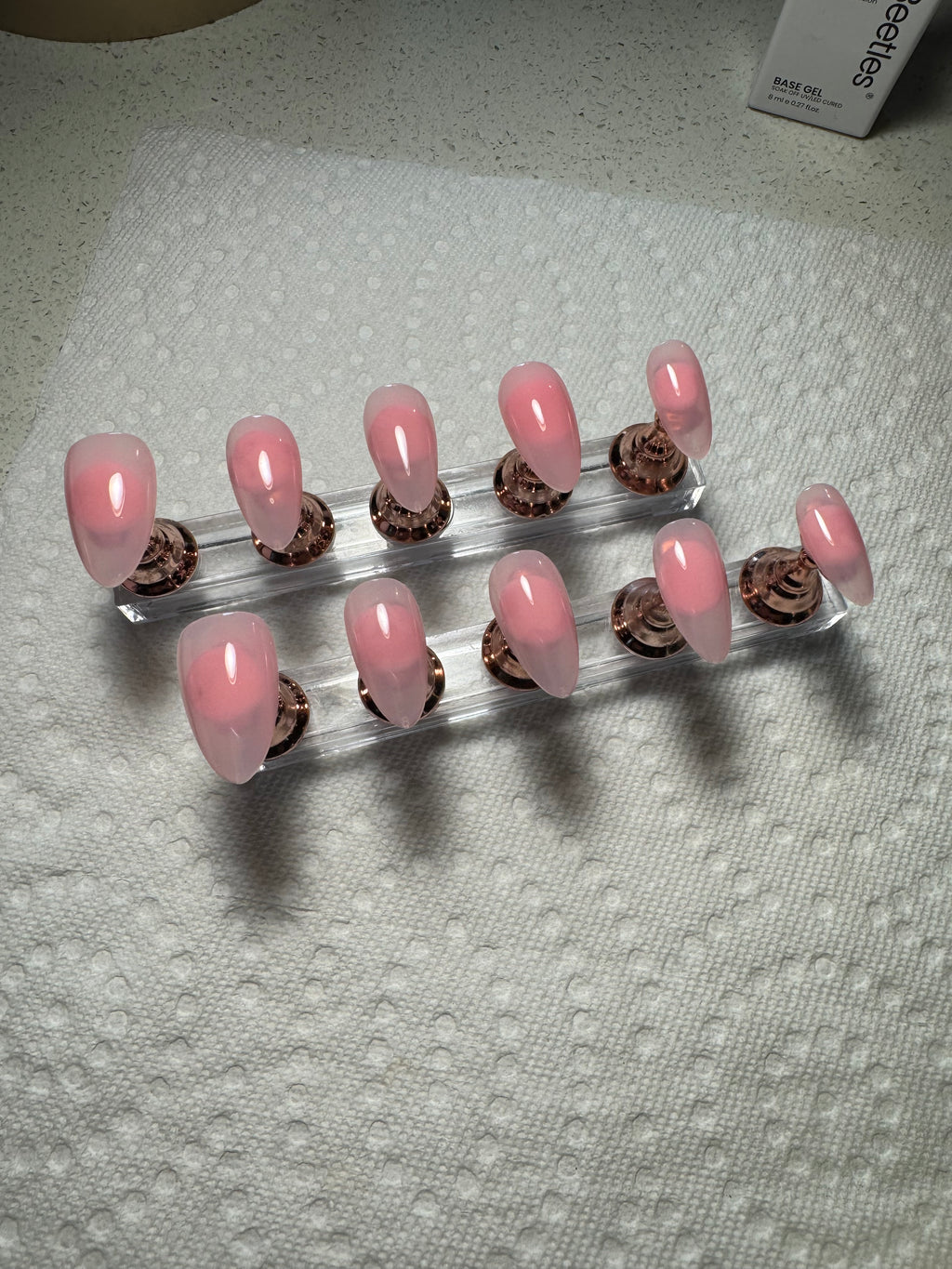 Gel Press-On Nails Set *One Color*